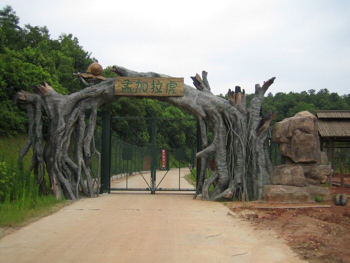 动物园车行区电动门景观丰容